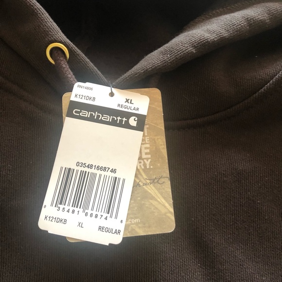 Carhartt midweight hoodie with pouch - Picture 5 of 6
